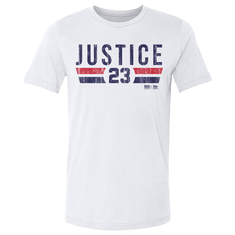 David Justice Men's Cotton T-Shirt | 500 LEVEL