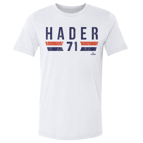 Josh Hader Men's Cotton T-Shirt | 500 LEVEL