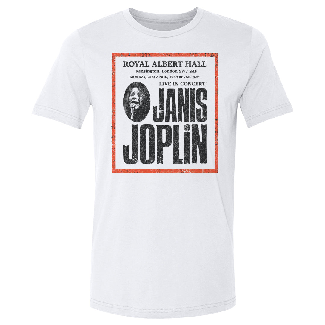 Janis Joplin Men's Cotton T-Shirt | 500 LEVEL