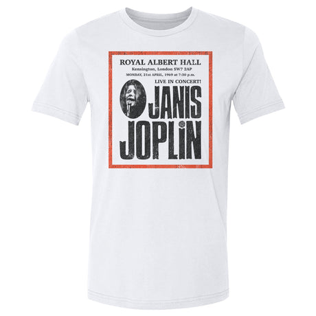 Janis Joplin Men's Cotton T-Shirt | 500 LEVEL