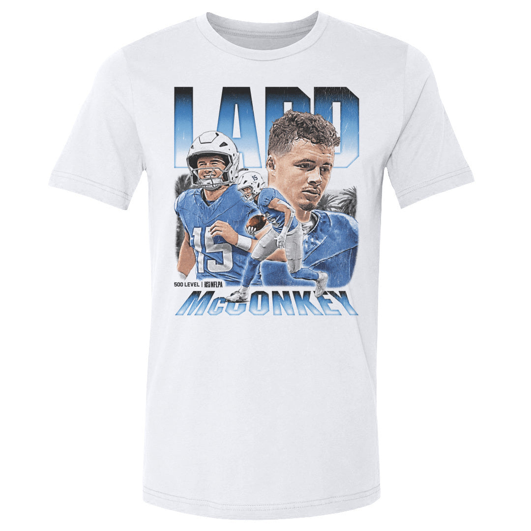 Ladd McConkey Men's Cotton T-Shirt | 500 LEVEL