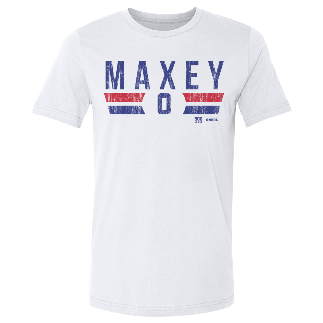 Tyrese Maxey Men's Cotton T-Shirt | 500 LEVEL