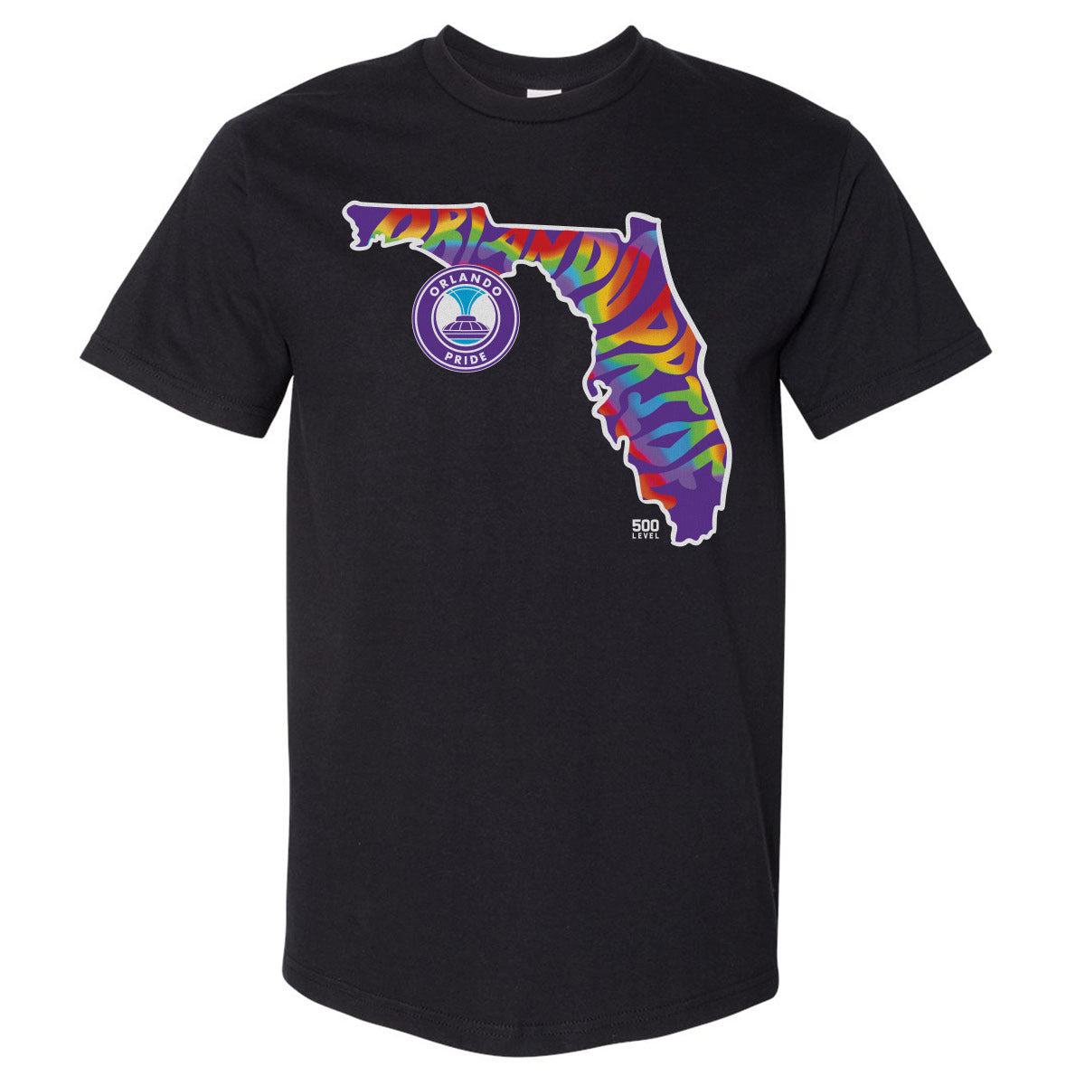 Orlando Pride Men's Heavyweight T-Shirt | 500 LEVEL