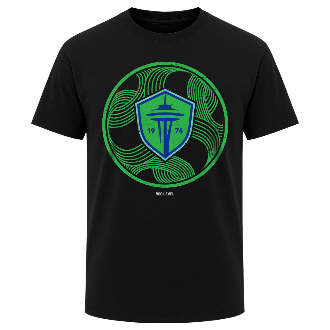 Seattle Sounders FC Men's Heavyweight T-Shirt | 500 LEVEL