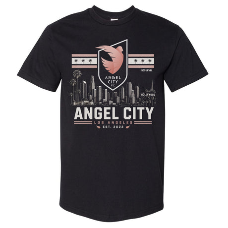 Angel City FC Men's Heavyweight T-Shirt | 500 LEVEL