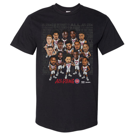 Detroit Pistons Men's Heavyweight T-Shirt | 500 LEVEL
