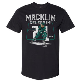 Macklin Celebrini Men's Heavyweight T-Shirt | 500 LEVEL