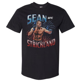 Sean Strickland Men's Heavyweight T-Shirt | 500 LEVEL