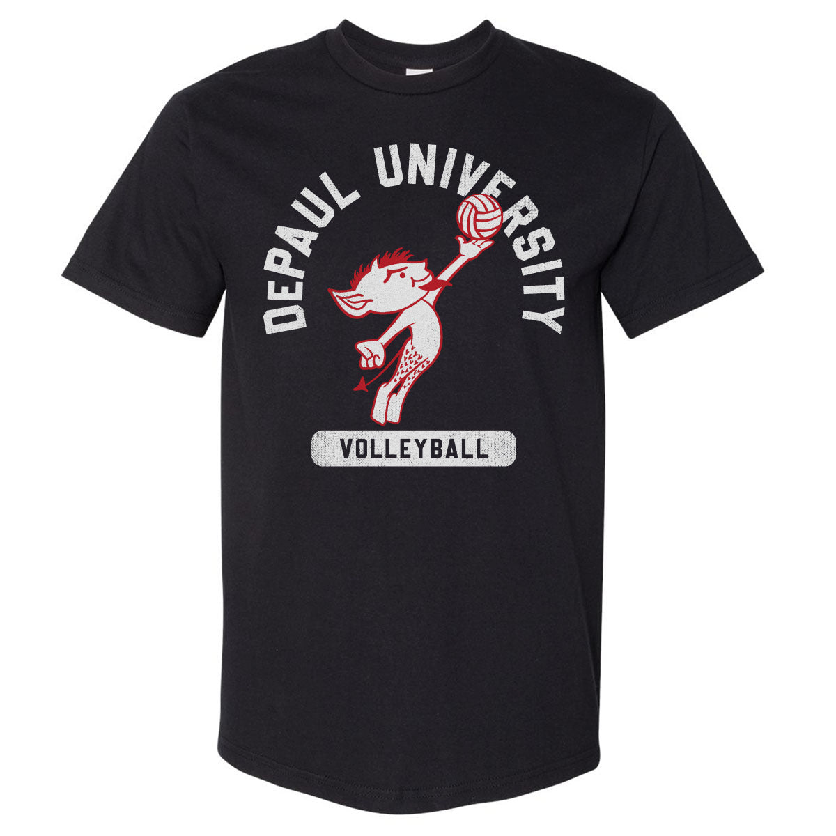 DePaul Blue Demons Men's Heavyweight T-Shirt | 500 LEVEL