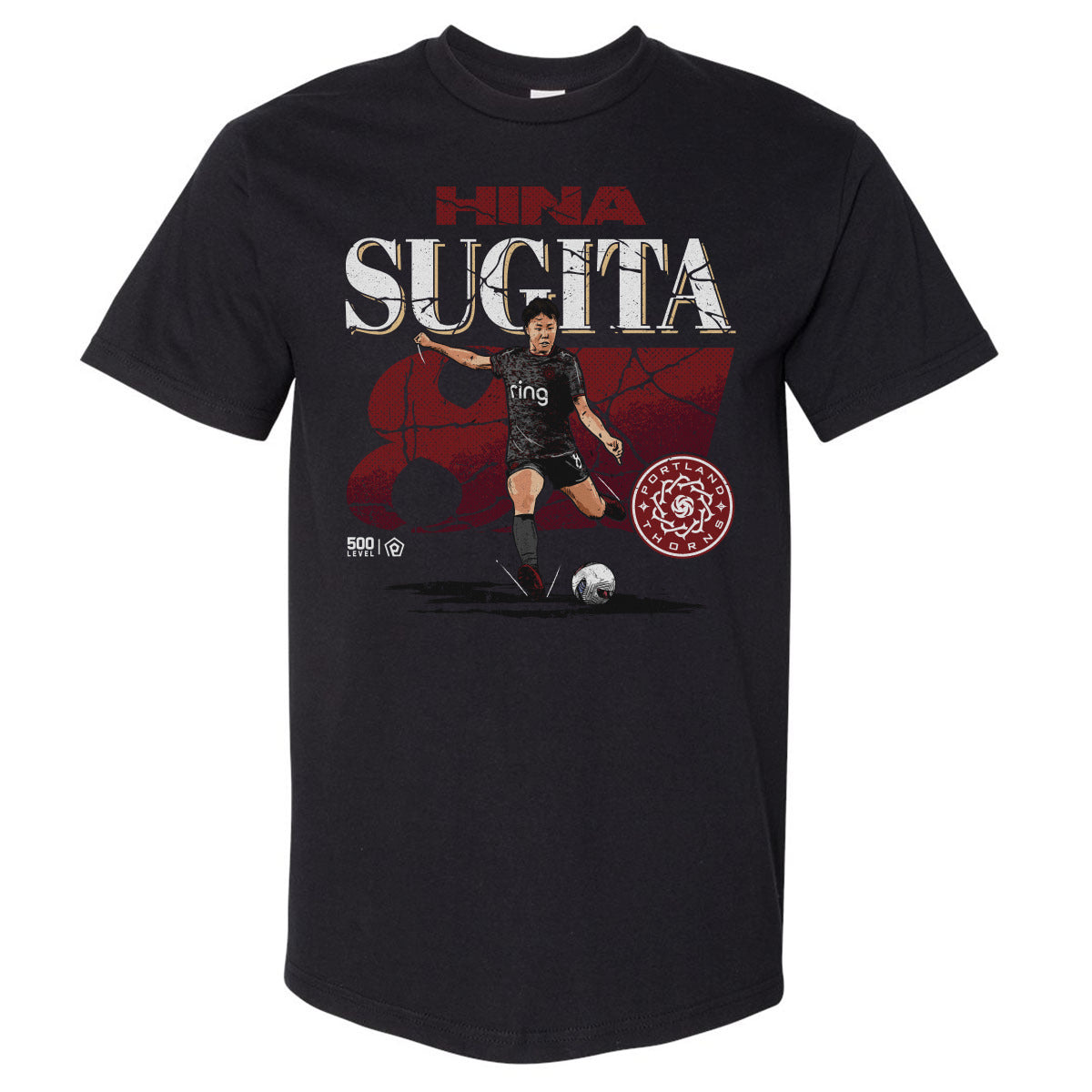 Hina Sugita Men's Heavyweight T-Shirt | 500 LEVEL