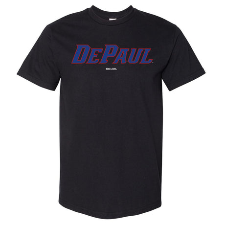 DePaul Blue Demons Men's Heavyweight T-Shirt | 500 LEVEL