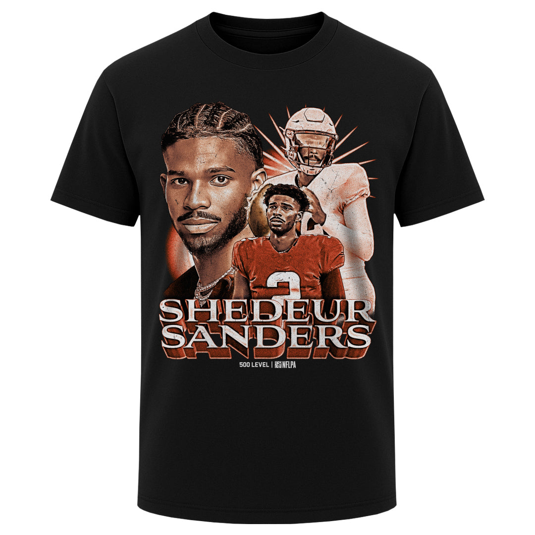 Shedeur Sanders Men's Heavyweight T-Shirt | 500 LEVEL