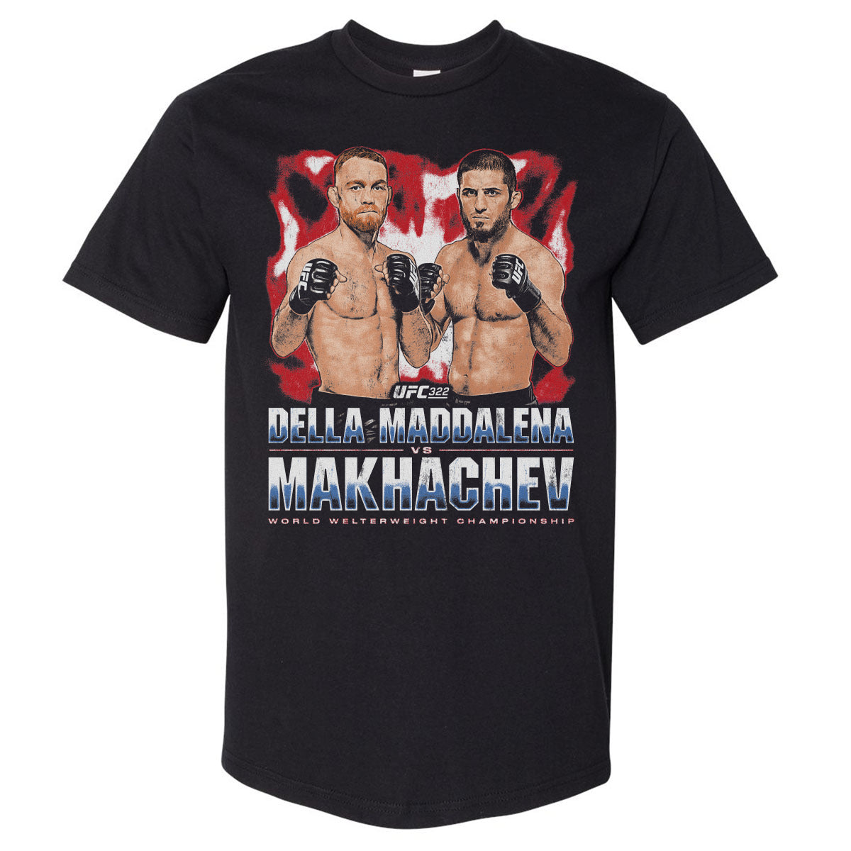 UFC 322 Men's Heavyweight T-Shirt | 500 LEVEL