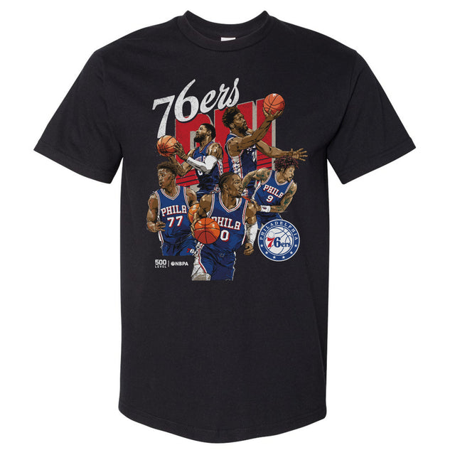 Philadelphia 76ers Men's Heavyweight T-Shirt | 500 LEVEL