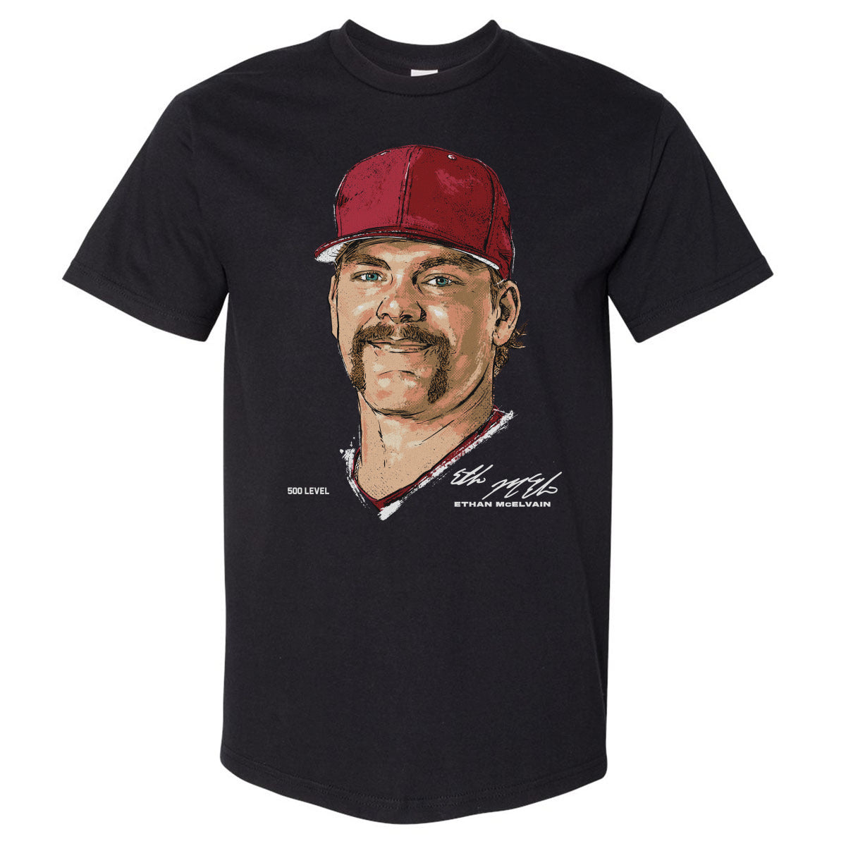 Ethan McElvain Men's Heavyweight T-Shirt | 500 LEVEL