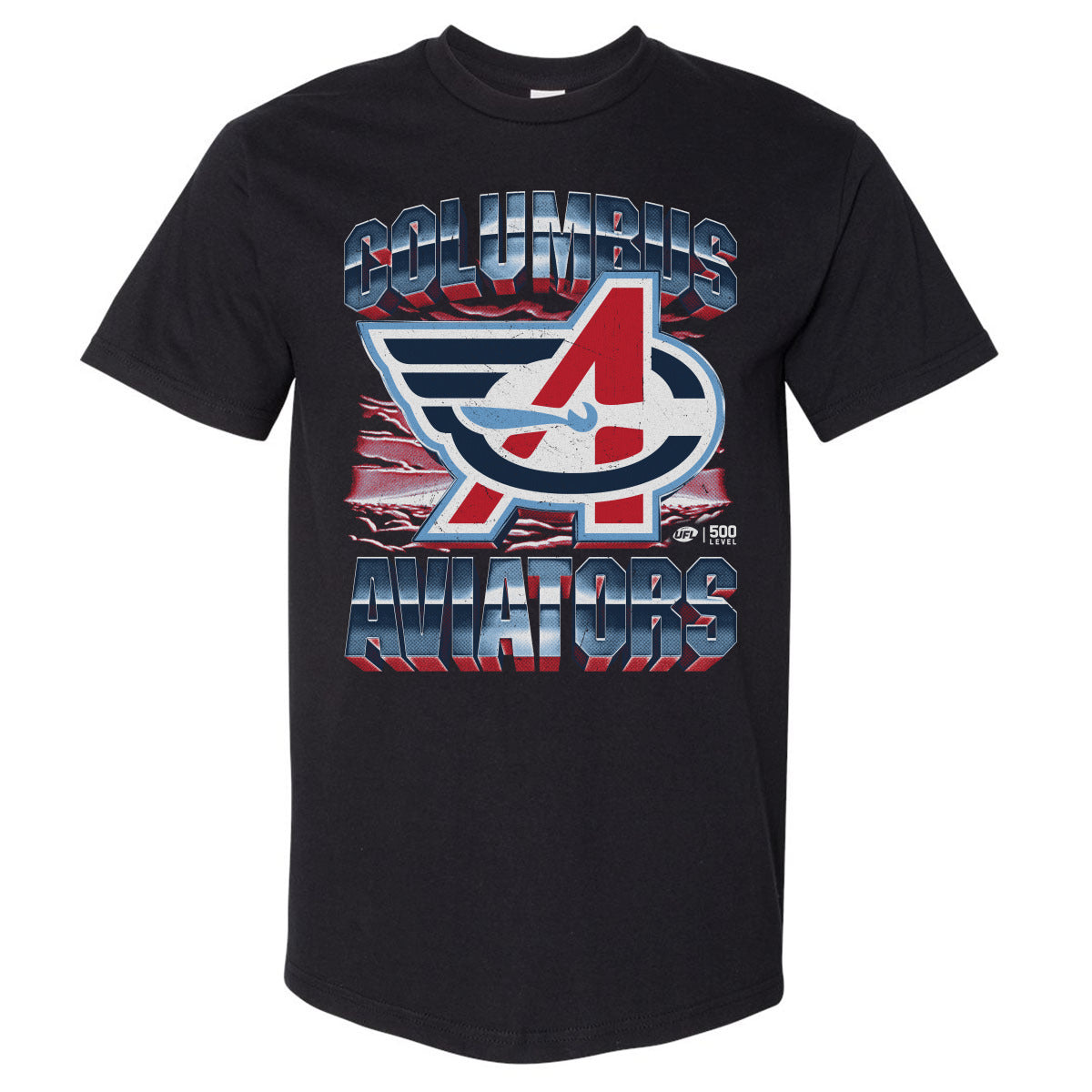 Columbus Aviators Men's Heavyweight T-Shirt | 500 LEVEL