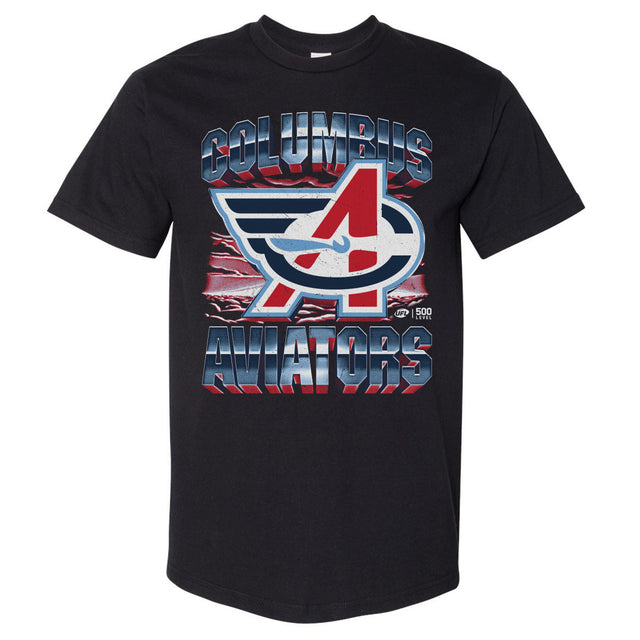 Columbus Aviators Men's Heavyweight T-Shirt | 500 LEVEL