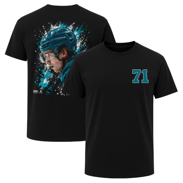 Macklin Celebrini Men's Heavyweight T-Shirt | 500 LEVEL