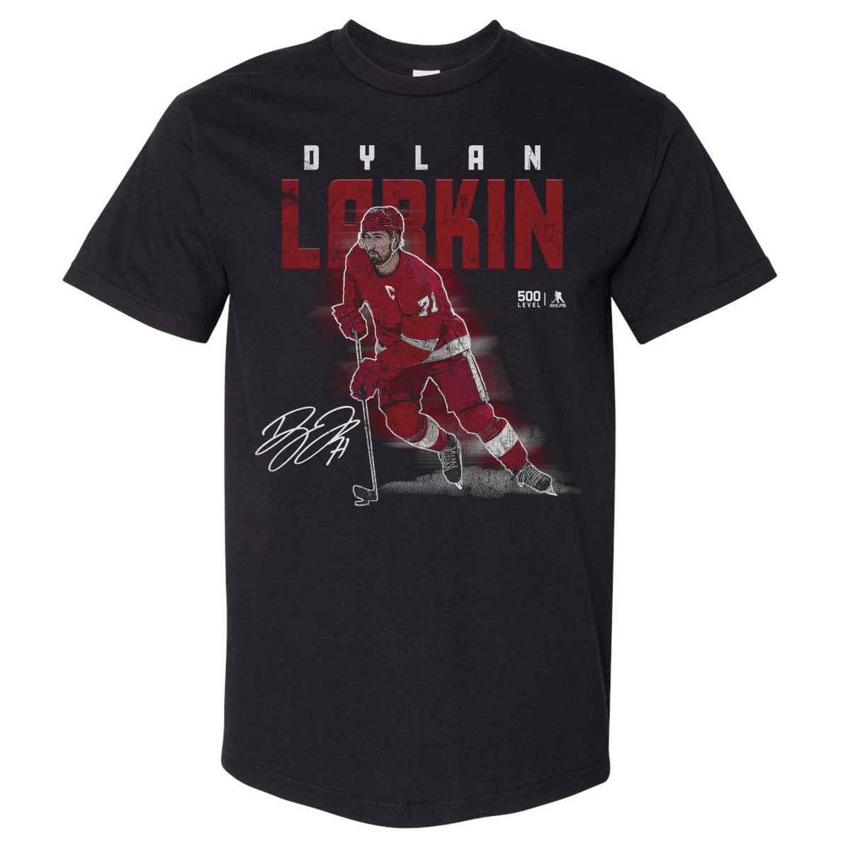 Dylan Larkin Men's Heavyweight T-Shirt | 500 LEVEL