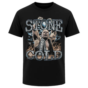 Stone Cold Steve Austin Men's Heavyweight T-Shirt | 500 LEVEL
