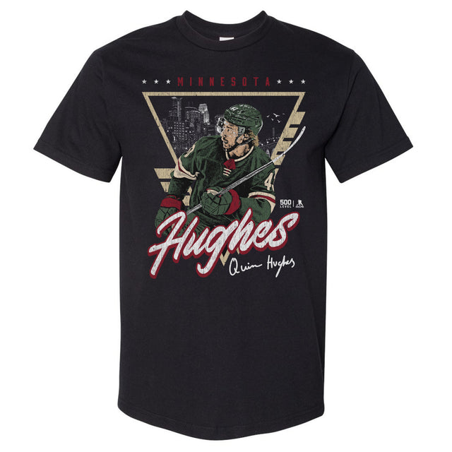 Quinn Hughes Men's Heavyweight T-Shirt | 500 LEVEL