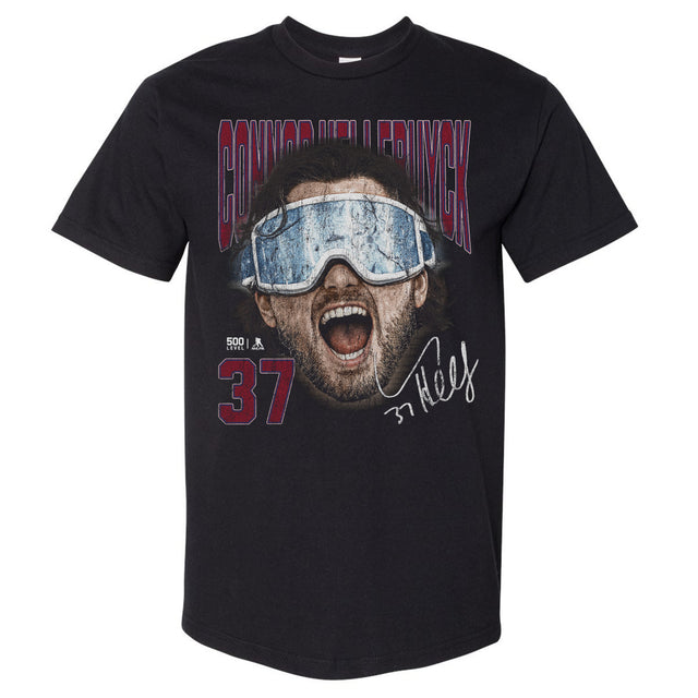Connor Hellebuyck Men's Heavyweight T-Shirt | 500 LEVEL