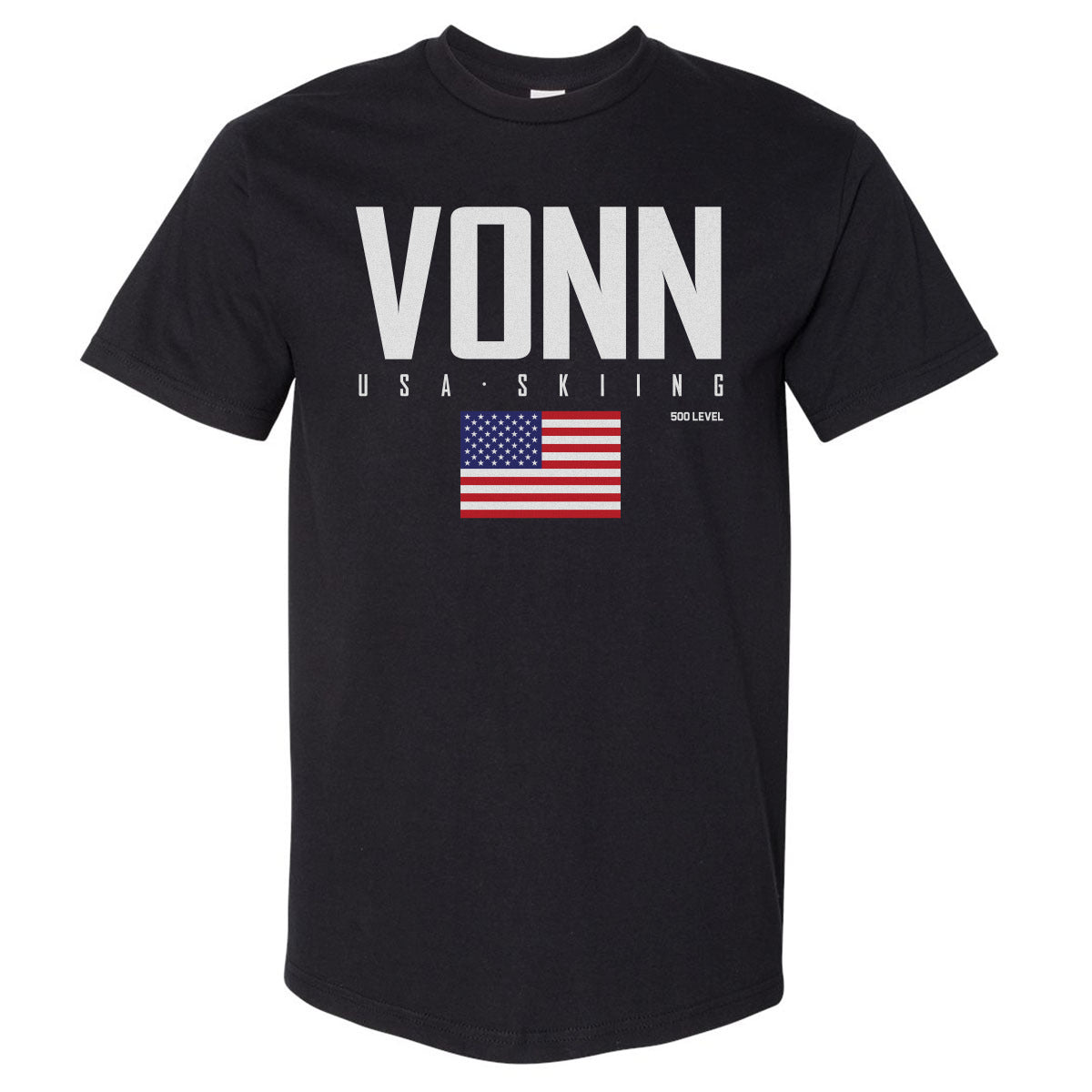 Lindsey Vonn Men's Heavyweight T-Shirt | 500 LEVEL