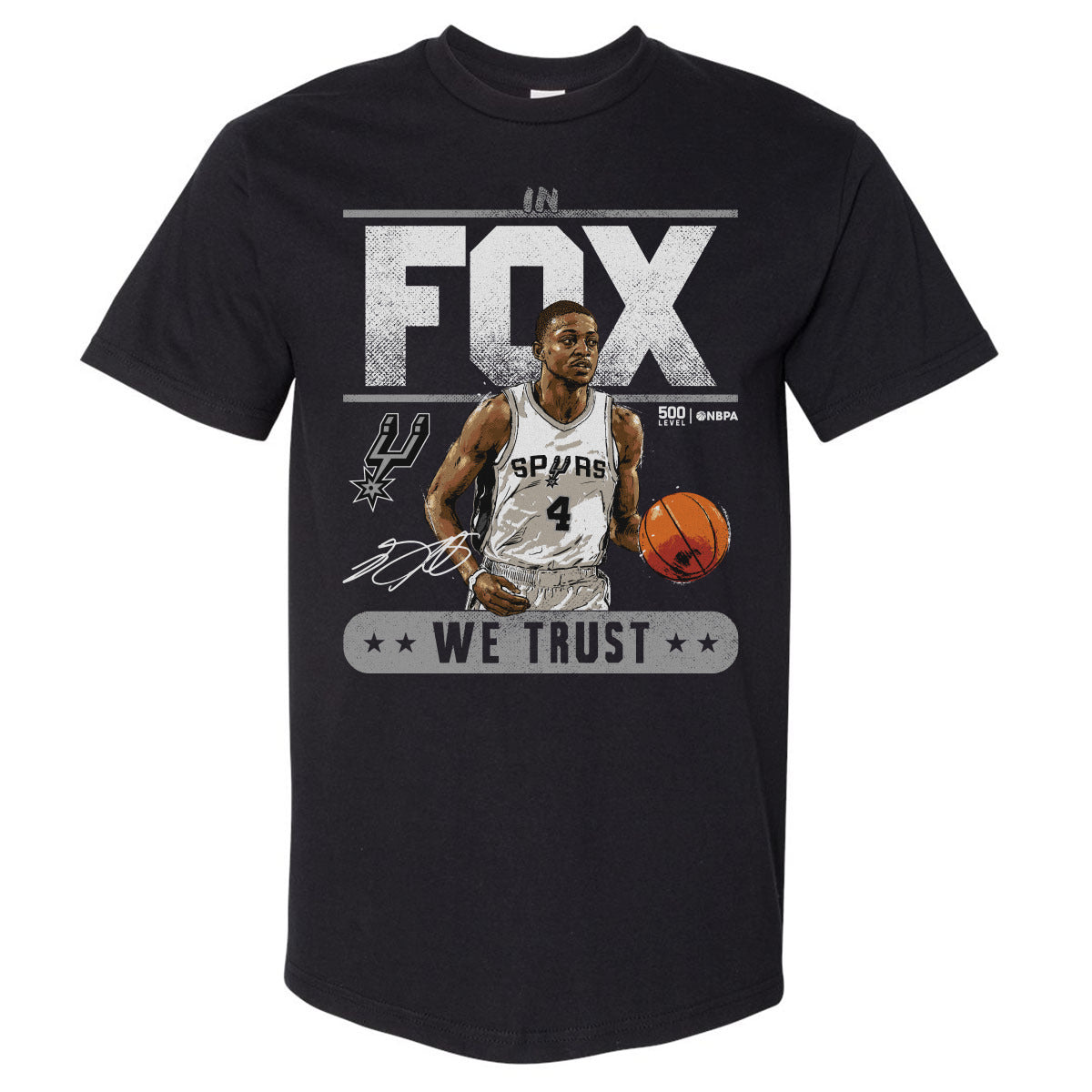 De'Aaron Fox Men's Heavyweight T-Shirt | 500 LEVEL