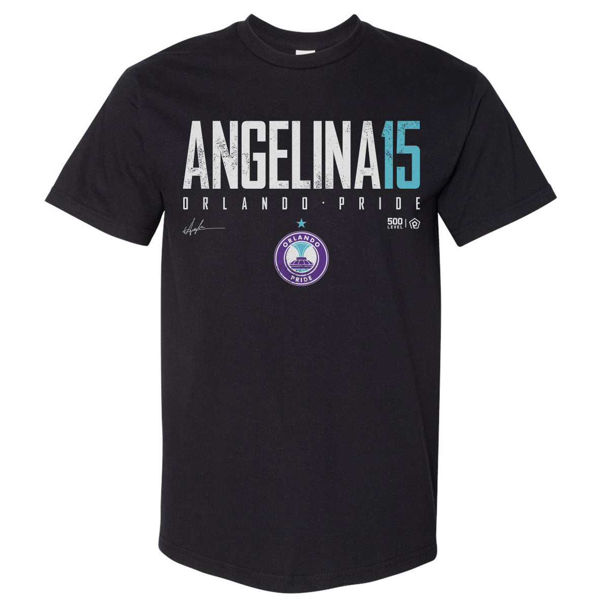 Angelina Men's Heavyweight T-Shirt | 500 LEVEL