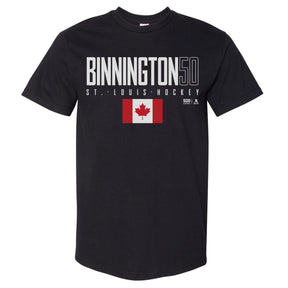 Jordan Binnington Men's Heavyweight T-Shirt | 500 LEVEL