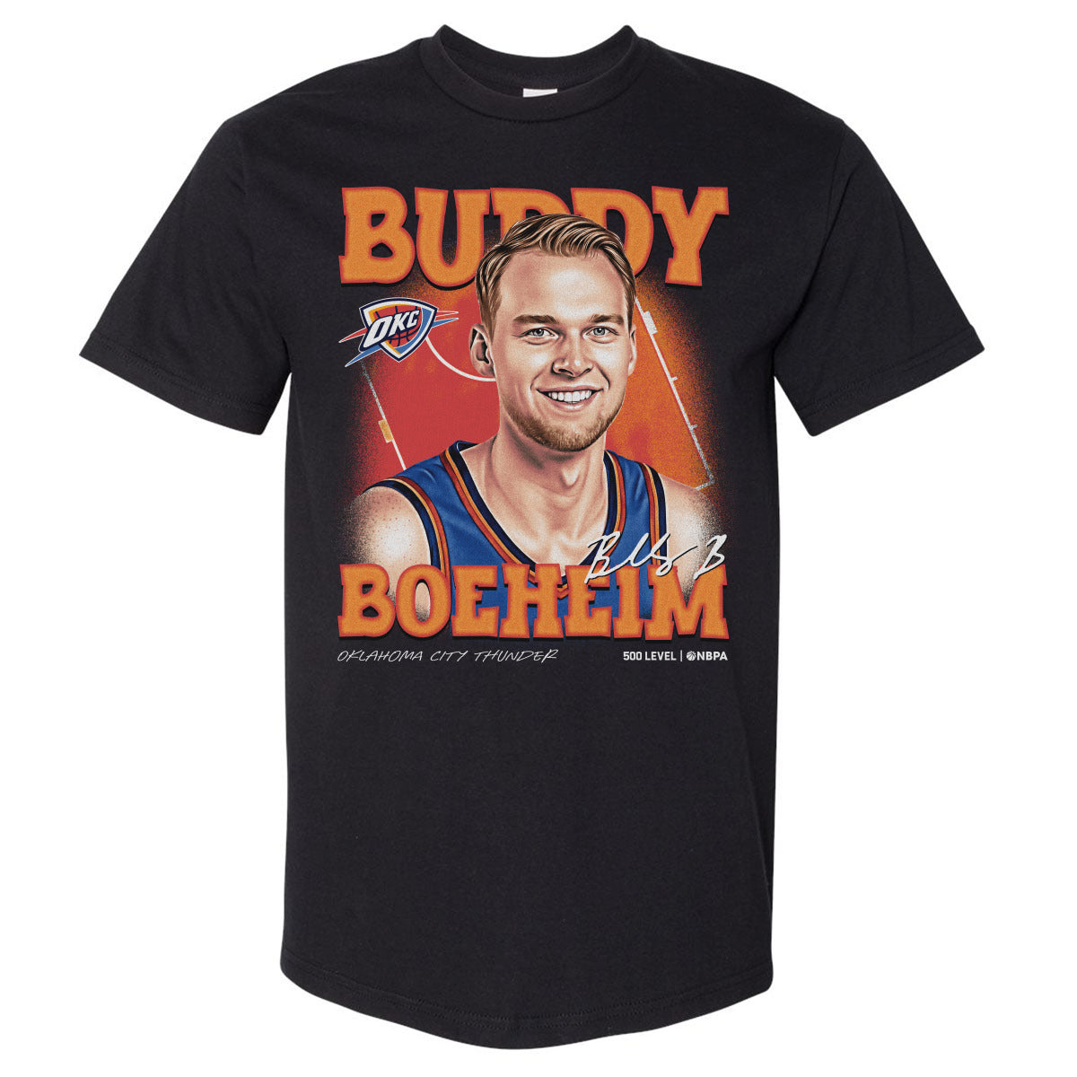 Buddy Boeheim Men's Heavyweight T-Shirt | 500 LEVEL