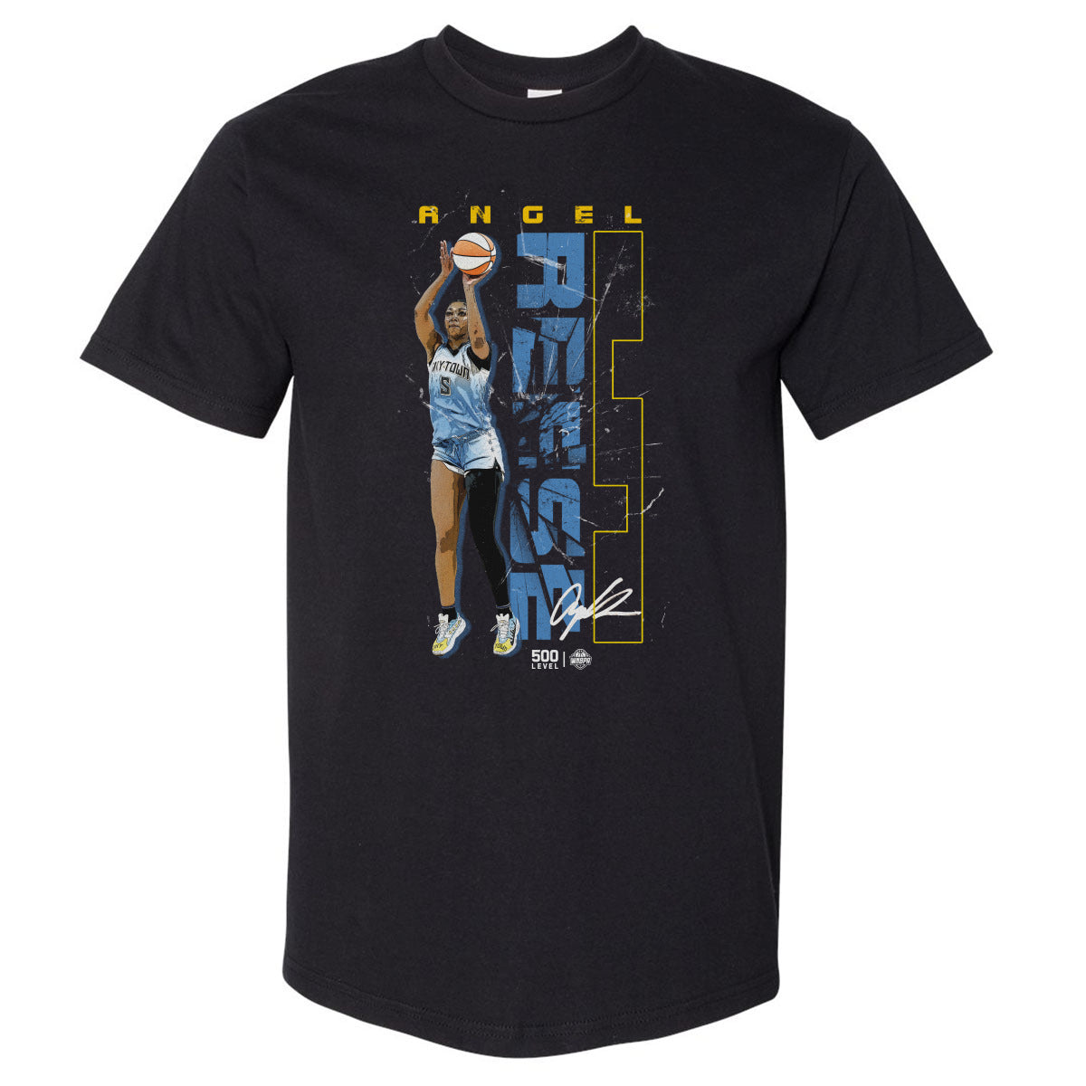 Angel Reese Men's Heavyweight T-Shirt | 500 LEVEL