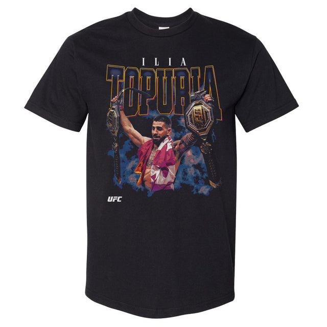 Ilia Topuria Men's Heavyweight T-Shirt | 500 LEVEL