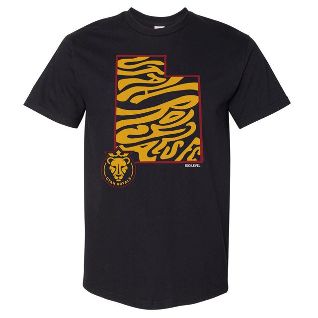 Utah Royals Men's Heavyweight T-Shirt | 500 LEVEL