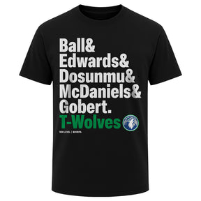 Minnesota Timberwolves Men's Heavyweight T-Shirt | 500 LEVEL