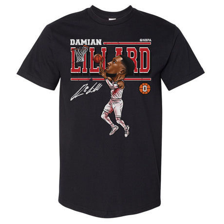 Damian Lillard Men's Heavyweight T-Shirt | 500 LEVEL