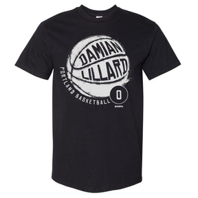 Damian Lillard Men's Heavyweight T-Shirt | 500 LEVEL