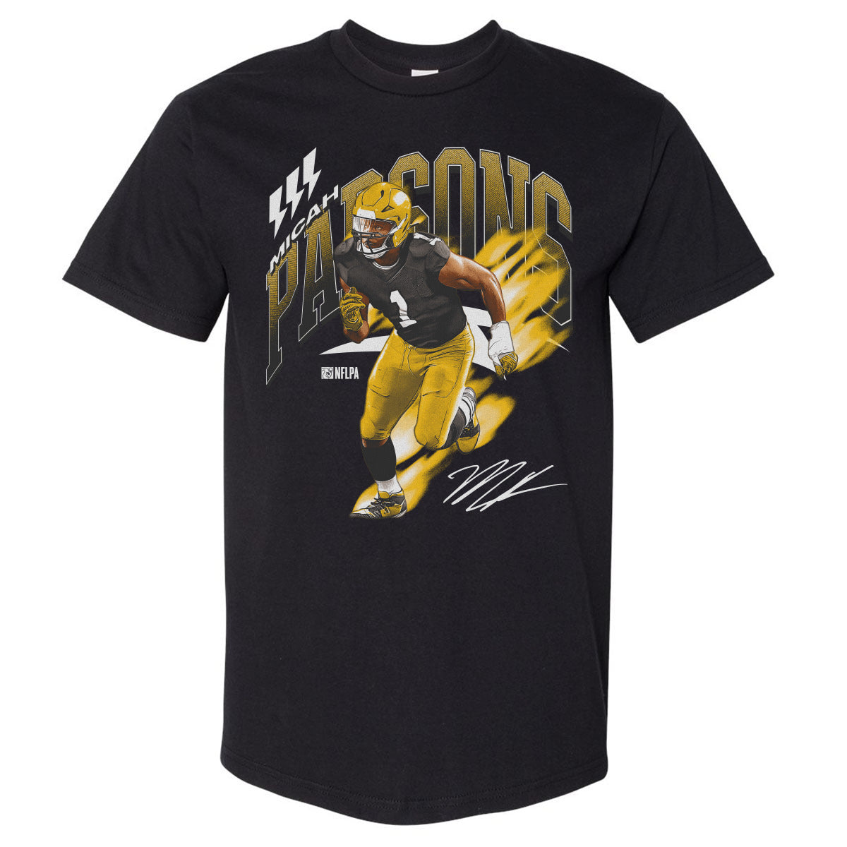 MIcah Parsons Men's Heavyweight T-Shirt | 500 LEVEL