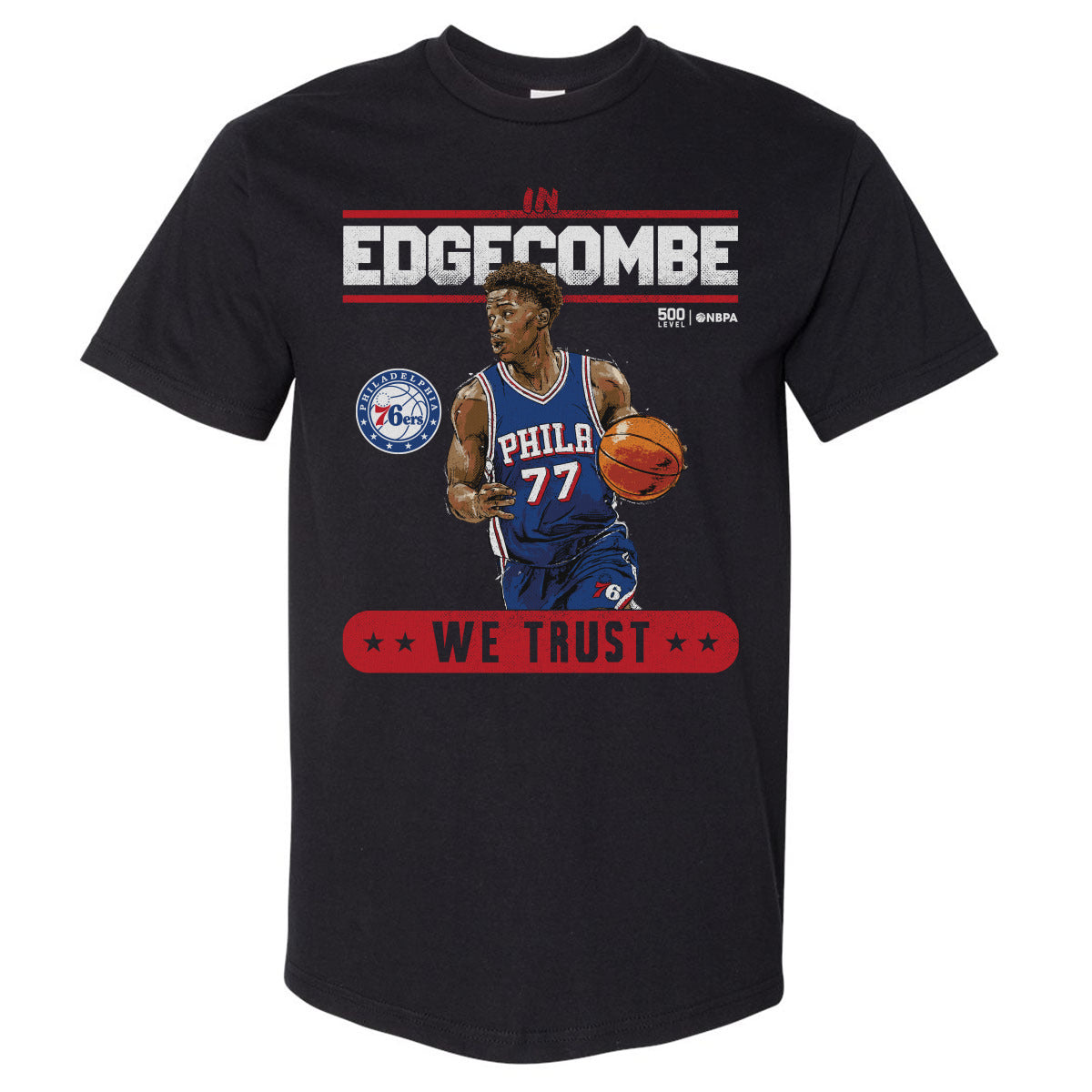 VJ Edgecombe Men's Heavyweight T-Shirt | 500 LEVEL