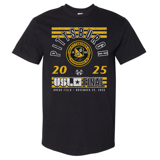 Pittsburgh Riverhounds SC Men's Heavyweight T-Shirt | 500 LEVEL