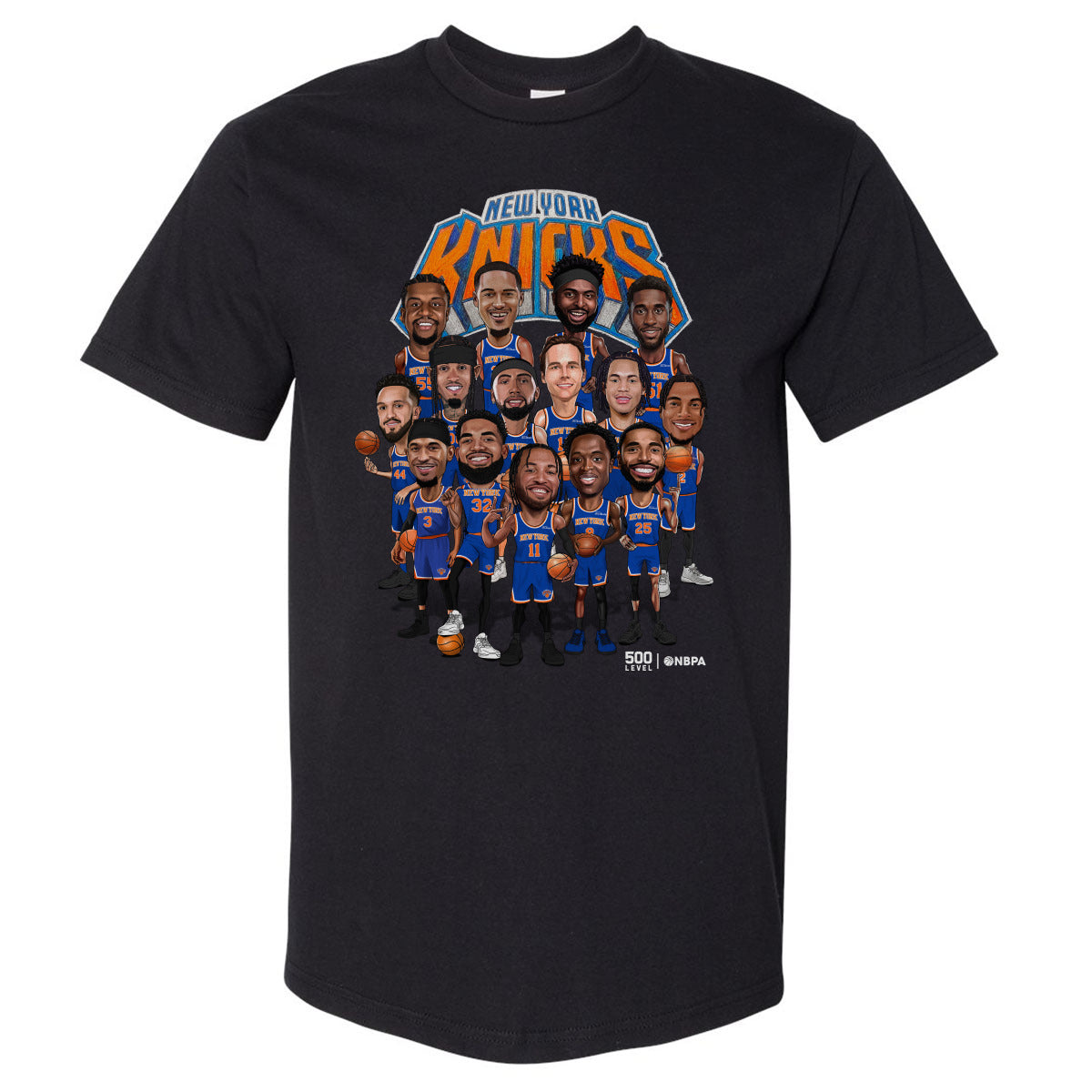 New York Knicks Men's Heavyweight T-Shirt | 500 LEVEL