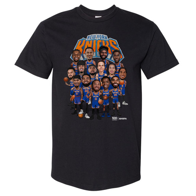 New York Knicks Men's Heavyweight T-Shirt | 500 LEVEL