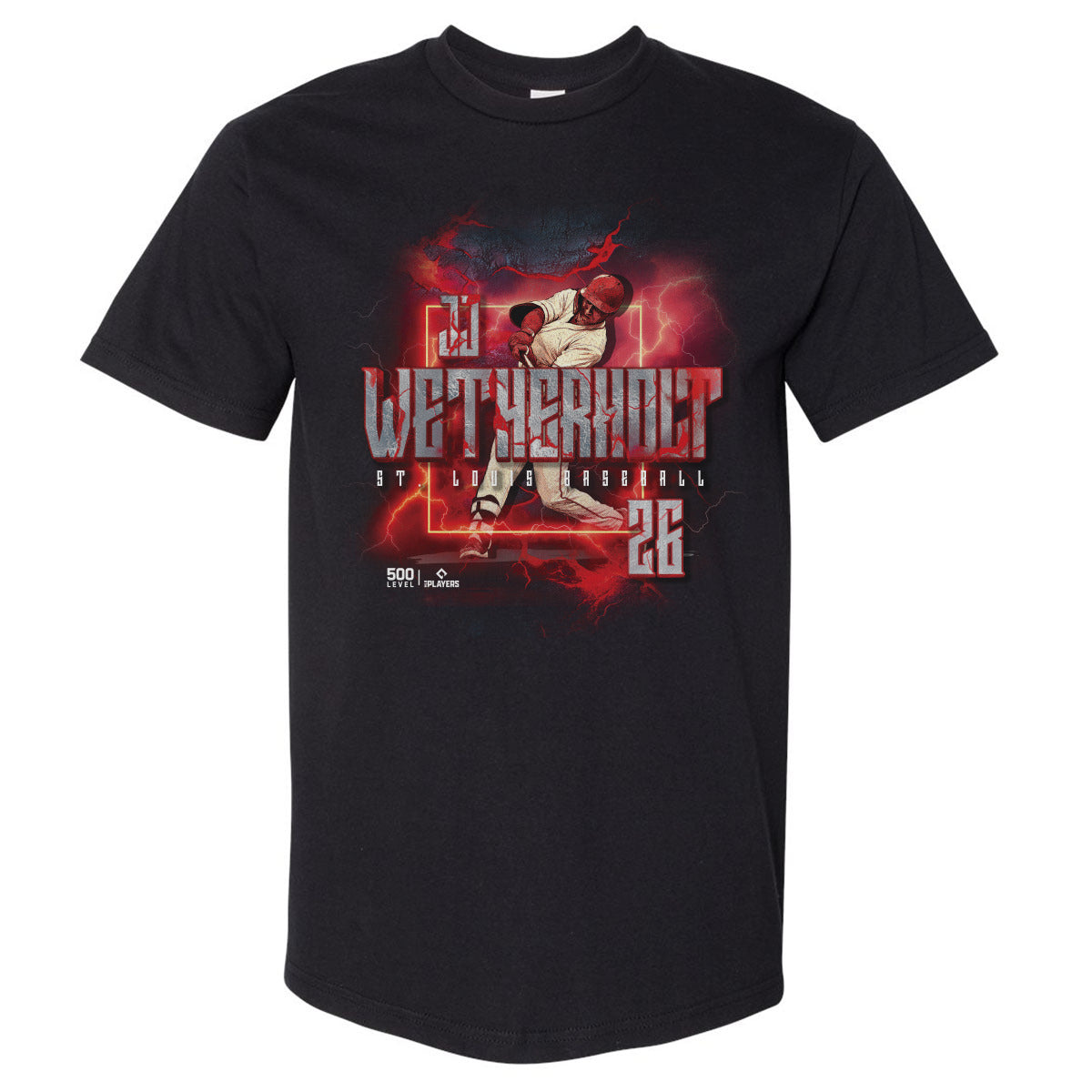 JJ Wetherholt Men's Heavyweight T-Shirt | 500 LEVEL