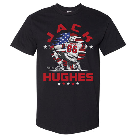 Jack Hughes Men's Heavyweight T-Shirt | 500 LEVEL