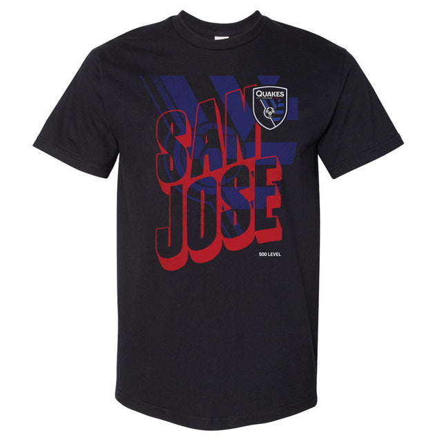 San Jose Earthquakes Men's Heavyweight T-Shirt | 500 LEVEL