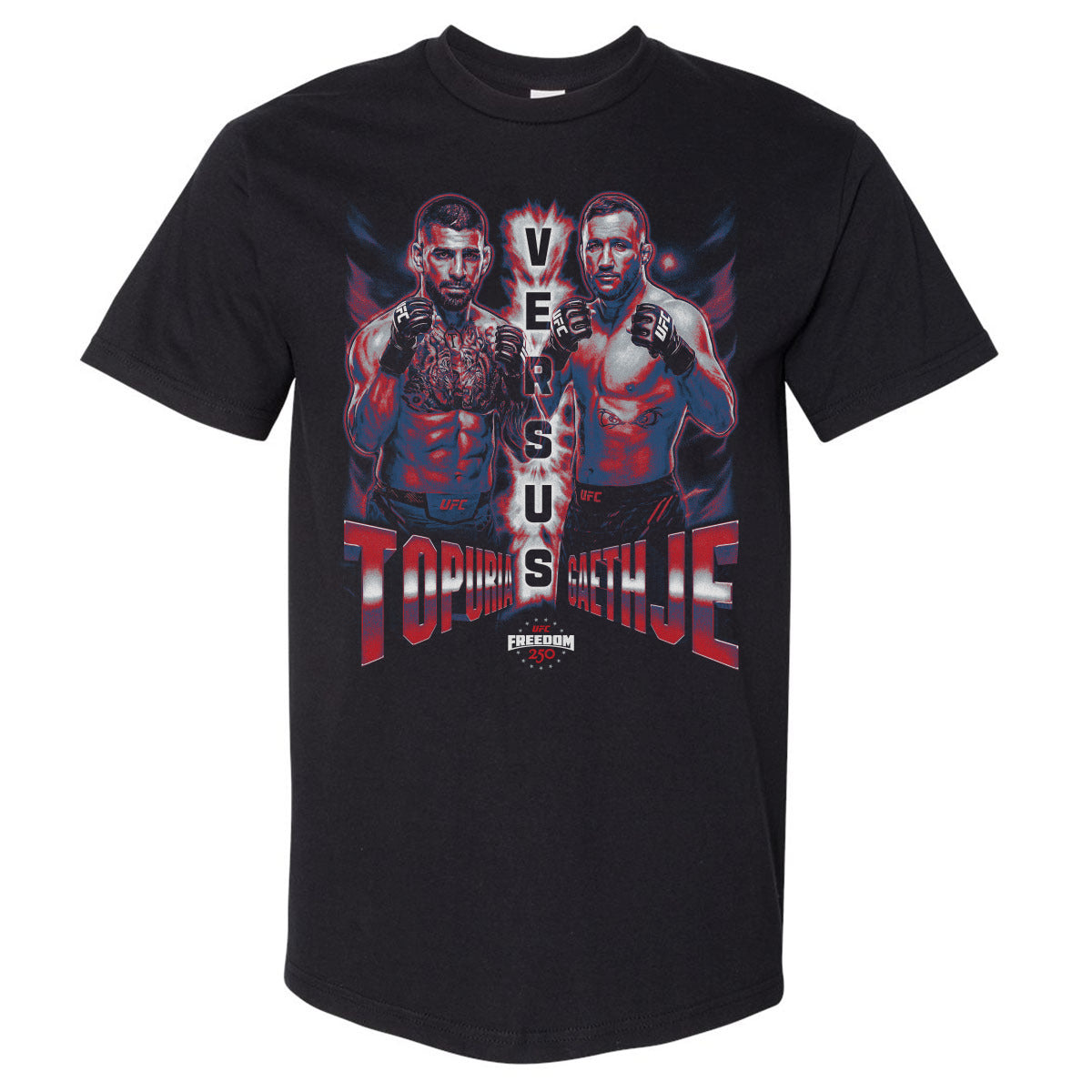 UFC Events Men's Heavyweight T-Shirt | 500 LEVEL