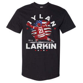 Dylan Larkin Men's Heavyweight T-Shirt | 500 LEVEL