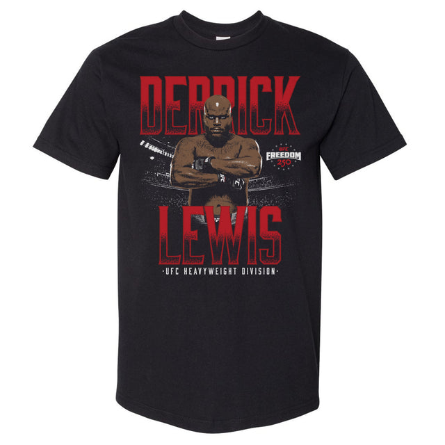 Derrick Lewis Men's Heavyweight T-Shirt | 500 LEVEL