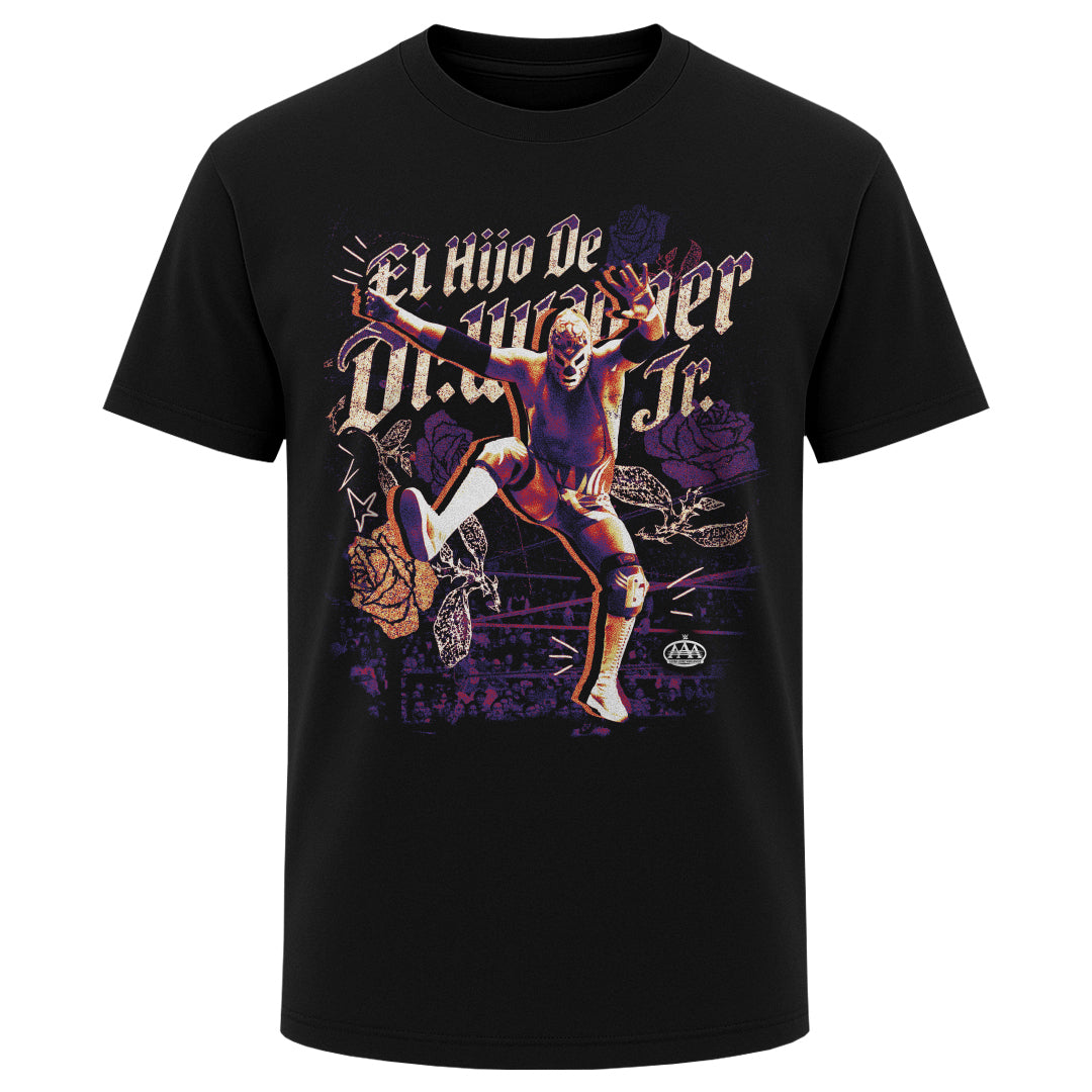 El Hijo de Dr. Wagner Jr. Men's Heavyweight T-Shirt | 500 LEVEL