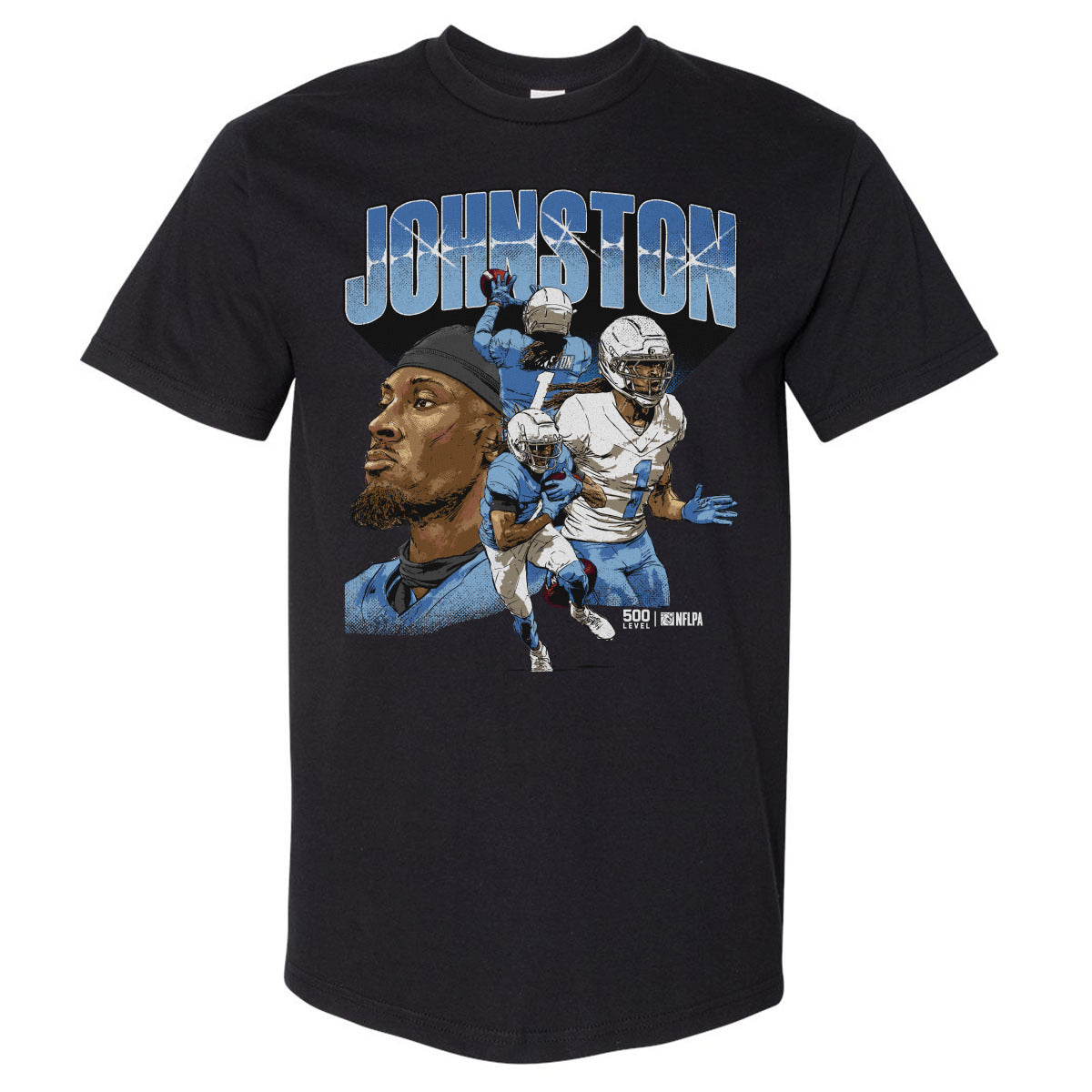 Quentin Johnston Men's Heavyweight T-Shirt | 500 LEVEL